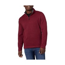 108566 Wrangler Authentics 남성용 스웨터 플리스 쿼터 지퍼