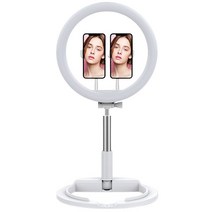 Led Selfie Light Video With Tri-Color Photography For Youtube Studio, 01 white