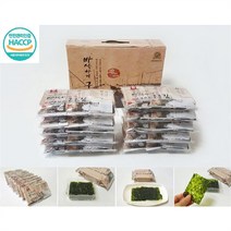 대천모양맛김 바삭하게 구운 대천김5g 도시락김 30봉세트, 30개, 5g