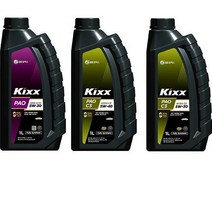 KIXX PAO 킥스 파오 C2/C3/5W30/5W40/합성엔진오일/LPG/가솔린/디젤, Kixx CLEAN(엔진세정제)
