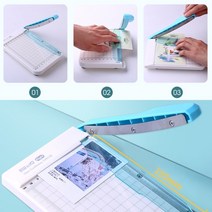 재단기 문서재단 종이재단 작두 전동재단기 전문 절단 기계 종이 단두대 트리머 홈 오피스 학교 사진 커터, 한개옵션0