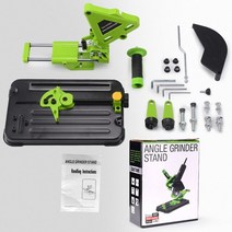 예초기4행정 4행정예초기BOAN 전동 공구 액세서리 앵글 그라인더 푸시 풀 브래킷 휴대용 이동식 도구 DIY, 01 green set