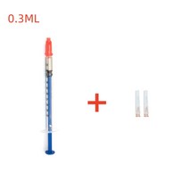 실버 전도성 접착제 2 바늘 페인트 커넥터 보드 페이스트 와이어 PCB 고무 수리용 전기, [02] 0.3ml, 02 0.3ml