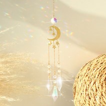 크리스탈썬캐쳐 인테리어 모빌 스타피치 크리스마스크리스탈 스테인드 글라스 해바라기 레인보우 프리즘 선, 14 sun catchers MS175