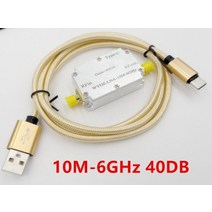 인티 앰프 포노 10M-6GHz 고평탄도 증폭기 LNA 10DB203040DB RF 신호 구동 수신기 프런트 엔드, 협력사, 10M-6GHz 40DB