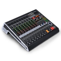 USB 블루투스 리버브 효과 오디오 믹스 사운드 믹서, 프로페셔널 12채널 믹서