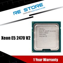 cpu 성능 메인보드 그래픽 카드 하드웨어인텔 제온 E5 2470v2 v2 2.4GHz 10 코어 스물 스레드 CPU 프로세서, 한개옵션0