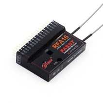 RC비행기 Cooltech 후타바 고속 호환 수신기 RFA16 16ch 6EX 7C 8FG 10CG 12FG 14MZ 14SG 18MZ 용 4001203310424