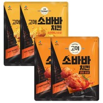 CJ제일제당 고메 소바바치킨 양념 순살 2개 + 오리지날 순살 2개