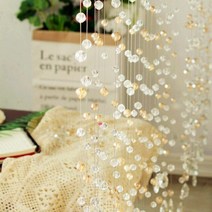 패션크리스탈유리구슬커튼 비즈발 크리스탈커튼 비즈커튼