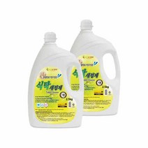 기름까지 깨끗하게! 식탁세균세정제, 2개, 2.5L