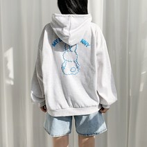 [빠른출고/나염포인트] 리틀 버니 후드티