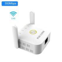 증폭기 부스터 pixlink lv-ac24 무선 5g 2.4ghz wifi 리피터 익스텐더 1200mbps wi-fi 802.11n 장거리 ap 신호, 나는 플러그, 흰색만 2.4g 300m