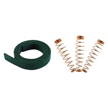 90pcs 내구성 구리 골든 잭 스프링스 수리 부분 똑바로 피아노 & 1 개 녹색 피아노 스프링 레일 느낌, 하나, 골드 & 짙은 녹색