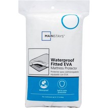 650817 Deahun Mainstays Waterproof EVA Fitted Mattress Protector Twin