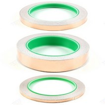 은박지 알루미늄 실리콘테이프 유리섬유 방수 동박 고정 테이프, 20mm