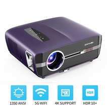 4K TV 프로젝터 안드로이드 9.0 블루투스 와이파이 홈 시어터 야외용 비디오 빔 1350 안시, [03] A15 Purple, [04] 영국 플매트 카펫 러그