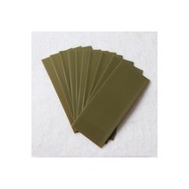 선정리 열수축튜브 케이블 슬리브 20 50 100pcs 18650 Lipo 배터리 랩 PVC 열 수축 튜브 Precut 너비 295mm x 72mm 절연 필름 보호 케이스 팩 11, Brown, 50pcs