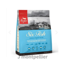 오리젠 전연령 6 피쉬 고양이 건식사료, 0   fish(생선), 2kg, 5개
