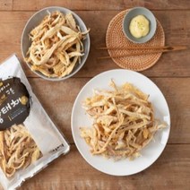 국내가공 황토가마 구이 안심 황태채 500g