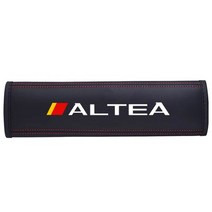 벨트 커버 좌석 가죽 시트 커버 어깨 보호 스트랩 패드 이비자 쿠프라 아로나 Ateca 코르도바 엑세오 미이, 02 Altea