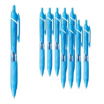 제트스트림 유성볼펜 SXN-150C-05, 라이트블루, 10개입