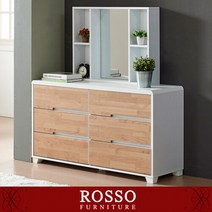 바닐라 와이드화장대세트, 화이트오크