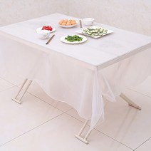 규즈몰 횟집 제사상 일회용 테이블보 식탁 비닐 세팅 깔개