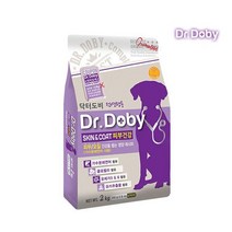 P161 닥터도비 피부건강 애견 사료 2kg 강아지밥 애견사료 _ 23030301EA, 본상품선택