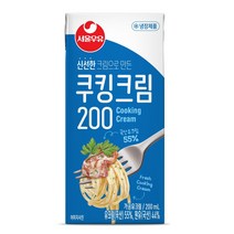 (서울우유)(임박할인) 쿠킹크림 200g