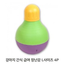 사료 간식빼먹기 L 4P 강아지 체중조절 오뚜기 토이 (W9228CF), 없음, 선택:본상품_개당 중량_상세페이지참조, 선택:본상품_사료/간식 주원료_상세페이지참조