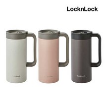 인쇄+선물포장무료 락앤락 테이블 머그 슬림 텀블러 473ml 레이저 각인 이니셜 선물 포장 추천, 핑크