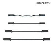 [BATU] 중량봉 50mm 블랙색상 역기봉 컬바 소봉 대봉, 블랙 소봉 1200