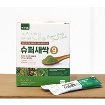 새싹 땅콩새싹 브로콜리새싹 보리새싹 유기농 분말, 슈퍼새싹1박스 30포