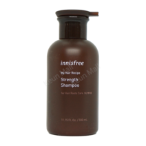 이니스프리 마이 헤어 레시피 스트렝스 샴푸 모근 강화용, 330ml, 1개
