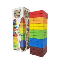 [DASOL]온 가족이 함께하는 컬러 투키게임-나무블럭빼기