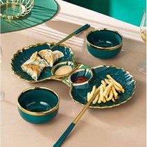 Delicatei 유럽식 그릇 세트 도자기 밥공기 신혼 국그릇 수입, 싱글화이트3p