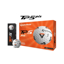 테일러메이드 골프공 TP5 Pix 1팩(12개) 5피스 아울렛 버너플러스 R7, 1.화이트