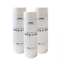 [JJ홈디]뜯어쓰는 일회용 수세미 50매X3개 6개 9개화이트, 50매 × 6개