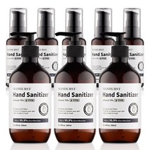 맨허스트 에탄올70% 의약외품 핸드 세니타이저 손소독제 60ml 5개+300ml 3개