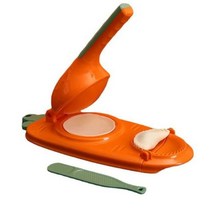 만두만들기 만두틀 기계 2 in 1 만두 diy 수동 몰드 프레싱 스킨 자동 포장기 드롭, [01] Orange