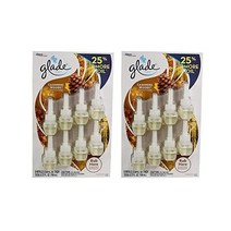 Glade 플러그인 캐시미어 우즈 8 리필 25% 이상 6.72온스(2팩), 0.84 Fl Oz (Pack of 16), Cashmere Woods