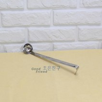 온스국자(숲국자) 1 2oz 스텐국자 후크국자 숲국자 요리용국자, 단품