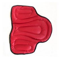 바이크 승마안장 충격 흡수 쿠션 패드, 레드