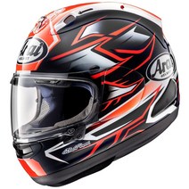Arai 아라이 RX-7 X GHOST RED 알엑스 세븐 엑스 고스트 레드 헬멧 사이즈 XL 61-62cm, 단일 옵션