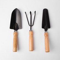 오너클랜 NEW 원예공구 3종세트 모종삽 꽃삽 세발갈퀴