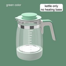 유아 온도 조절 우유 조절기 1.2L 주전자 온수 스마트 절연 냄비 자동 우유 온난화 따뜻한 우유 분말, 06 green kettle only_04 AU