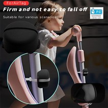 [위치추적기]에어태그 실리콘 포지셔닝 자전거 분실 보호 오토바이 케이스 GPS, 06 Black