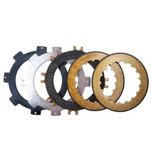엔진 벨브 조정 오토바이 엔진 부품 클러치 마찰판 강판 디스크 DY100 C110, 03 Friction and Steel