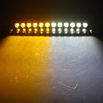 경광등 비상등차량용 비상 LED 스트로브 라이트 경찰 자동차 트럭 빨간색 파란색 호박색 흰색 점멸등, 06 Yellow and White